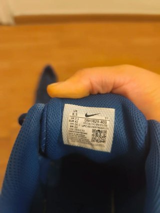 Zapatillas Nike Azules N 42