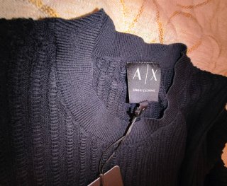 Maglione Armani Exchange Nero