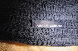 Maglione Armani Exchange Nero