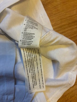 Camiseta Hollister Blanca Talla M