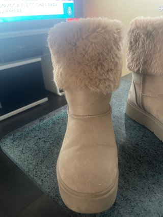 Botas de niña con pelo talla 33