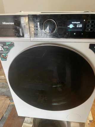 Lavadora Hisense Blanca