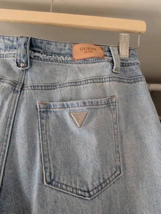 Jeans Guess Black Label taglia 27 con piegone Wide