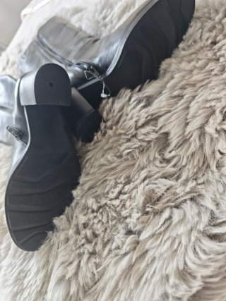 Botas de piel negras talla 37