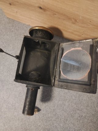 Antiguo Farol de Carruaje Siglo XIX
