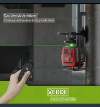 Nivel Láser 4D 16 Líneas Autonivelante Trípode