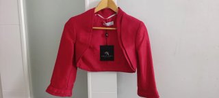 Chaqueta ceremonia Sonia Peña Roja Talla Única