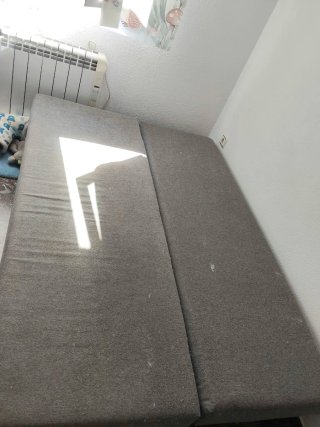 Sofá Cama con funda de Estampado Geométrico
