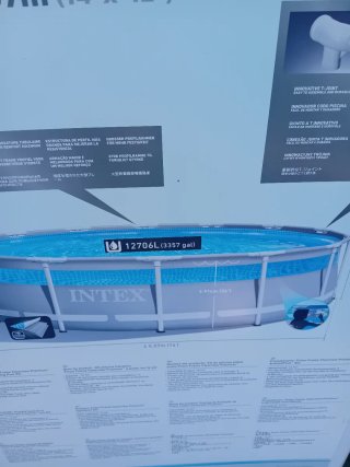 Piscina desmontable 4,30m diámetro