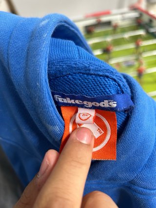 Sudadera Fake Gods Azul