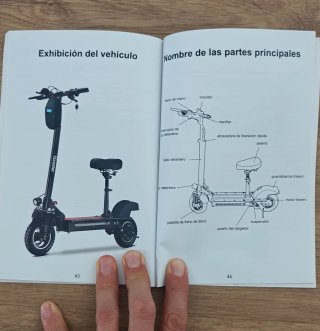 Iscooter IX5 Patinete Eléctrico (con asiento)