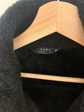 Chaqueta de cuero negra hombre