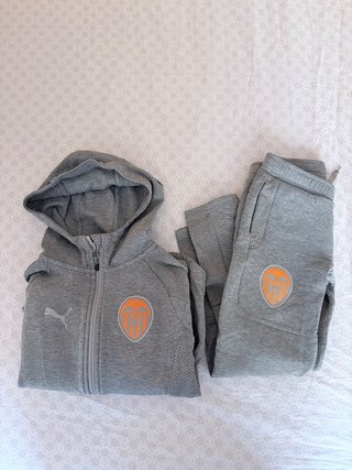 Chándal Valencia CF Puma Gris
