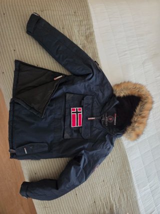 Chaqueta Geographical Norway niño azul 14 años