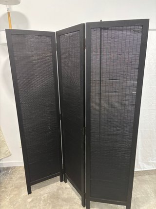 Biombo Separador de Ambientes Negro
