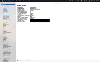 MacBook Pro Retina 13 i5 8GB RAM 512GB SSD