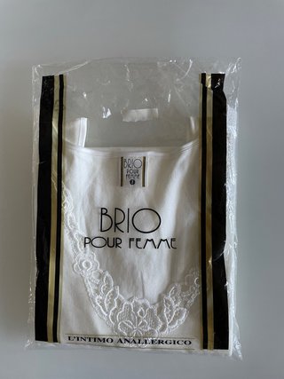 Canotta intima Brio pizzo donna