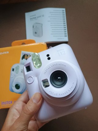 Cámara de fotos Polaroid Instax Mini 12 color lila
