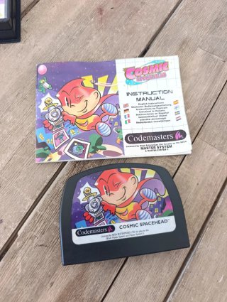 Codemasters Cosmic Spacehead Sega Master System
