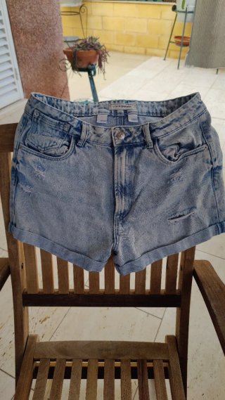 Pantalones cortos vaqueros Pimkie talla 36