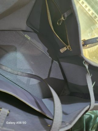 Bolso Michael Kors Morado y Dorado