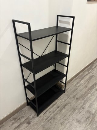 Estantería Metálica Negra 5 Niveles