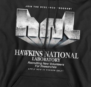 Felpa Stranger Things Hawkins Lab