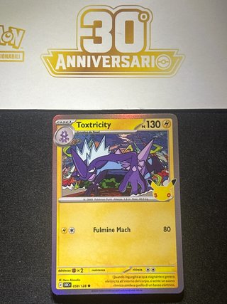 Toxtricity 059/128 30c Holo 30 Anniversario