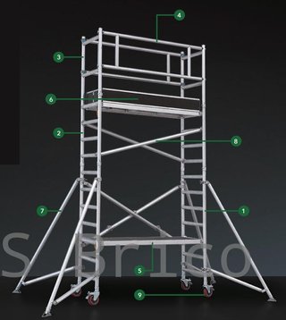 Andamio Multiusos Profesional MASTER 5,90 Metros Pack D