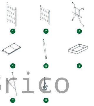 Andamio Modular Profesional DELTA 5,20 Metros Pack B