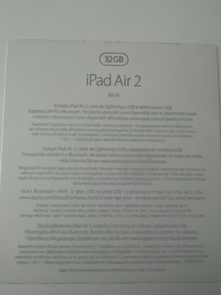iPad Air 2 9,7 Plata