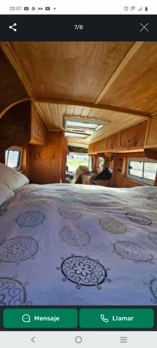 Autocaravana Mercedes 508D