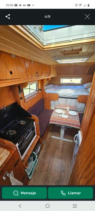 Autocaravana Mercedes 508D