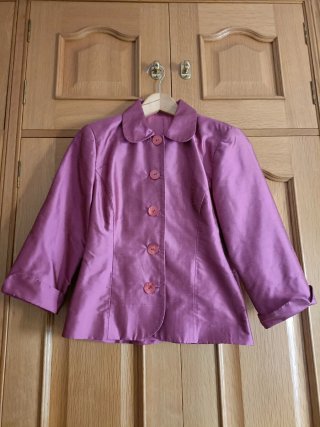 Chaqueta de seda salvaje  ceremonia