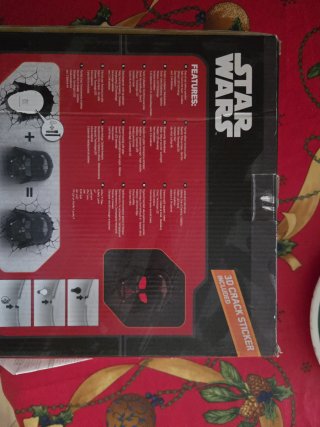 Lámpara Pared Dark Vader Plástico