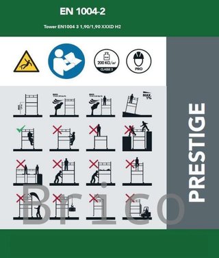 Andamio Modular Profesional PRESTIGE 1,90 Metros Pack B