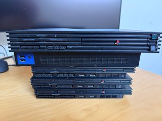 Lote de 4 Consolas PlayStation 2 (PS2) y juegos