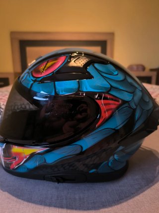 Casco de Moto Helmets Talla XXL