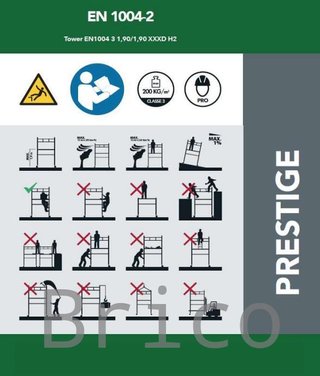 Andamio Modular Profesional PRESTIGE 1,00 Metros Pack A