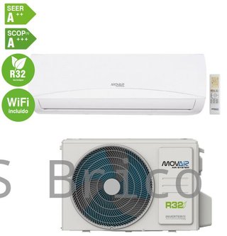 Aire Acondicionado Inverter Calefacción Wifi 2270 frigorías