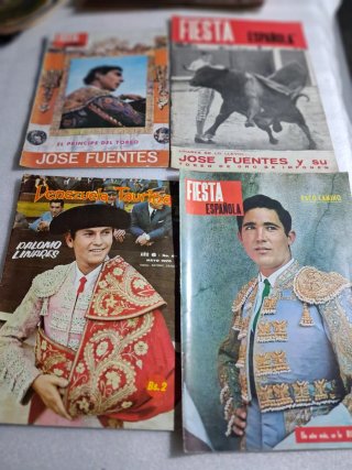 Lote 24 Revistas de Toros Fiesta Española