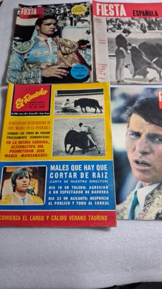 Lote 24 Revistas de Toros Fiesta Española