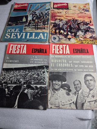 Lote 24 Revistas de Toros Fiesta Española