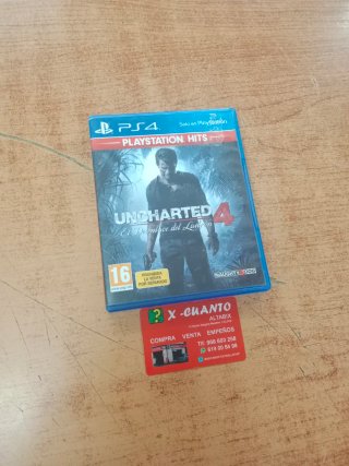 JUEGO PS4 UNCHARTED 4 EL DESENLACE LADRÓN