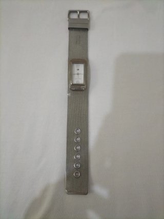 Reloj Tommy Hilfiger Mujer Plata y Blanco