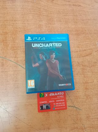 JUEGO PS4 UNCHARTED EL LEGADO PERDIDO
