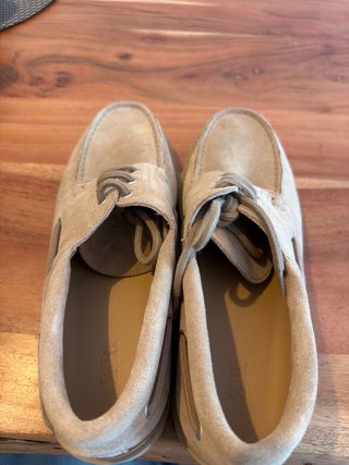 Mocasines Zara Hombre Beige