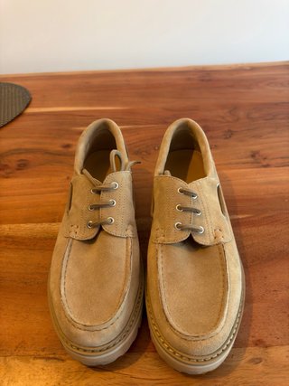 Mocasines Zara Hombre Beige
