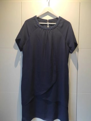 Vestido azul para fiestas