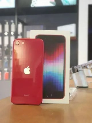IPHONE SE 2022 128GB ROJO 100% BATERIA